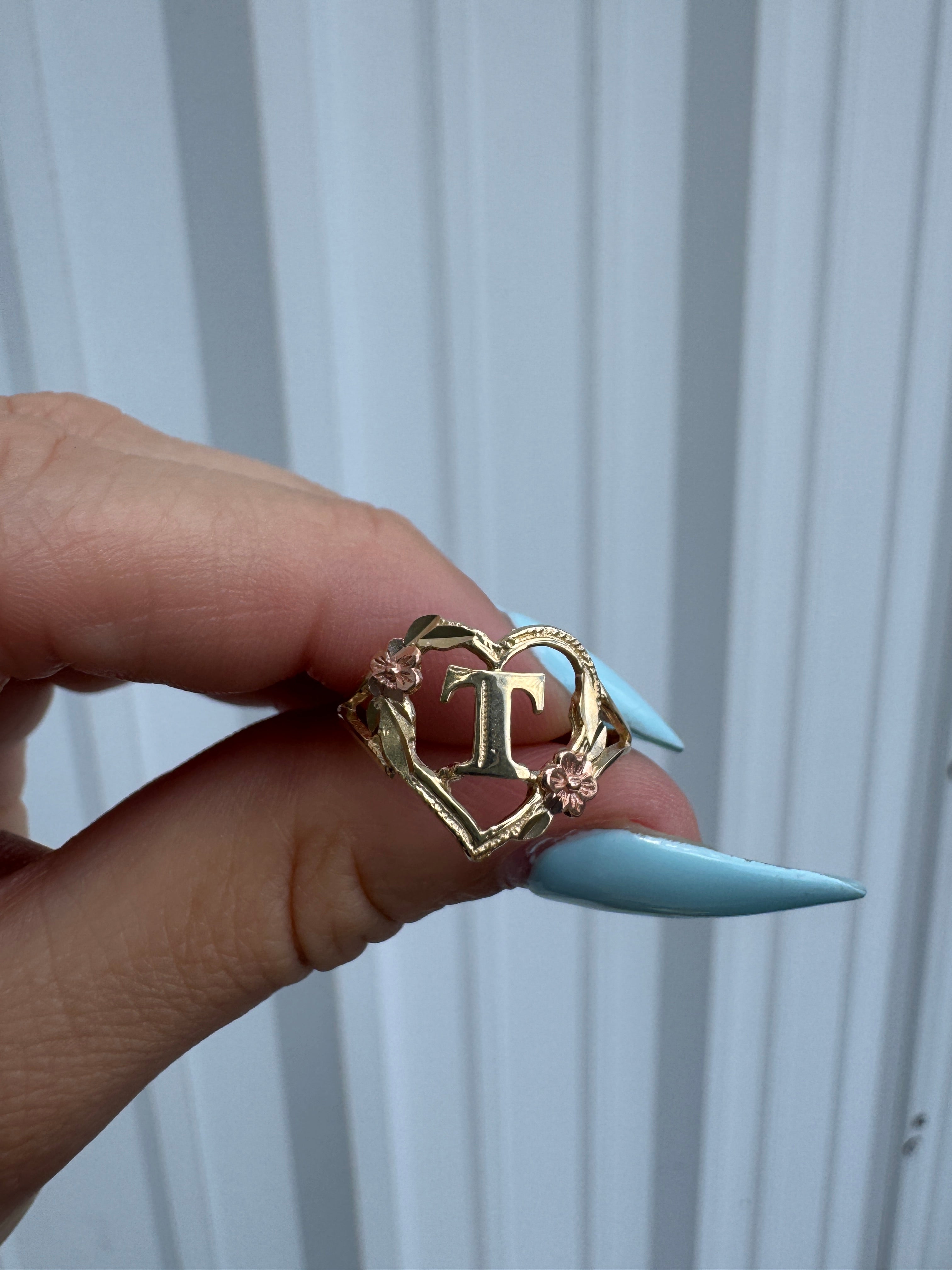 T Heart Ring Size 7.5 1134361