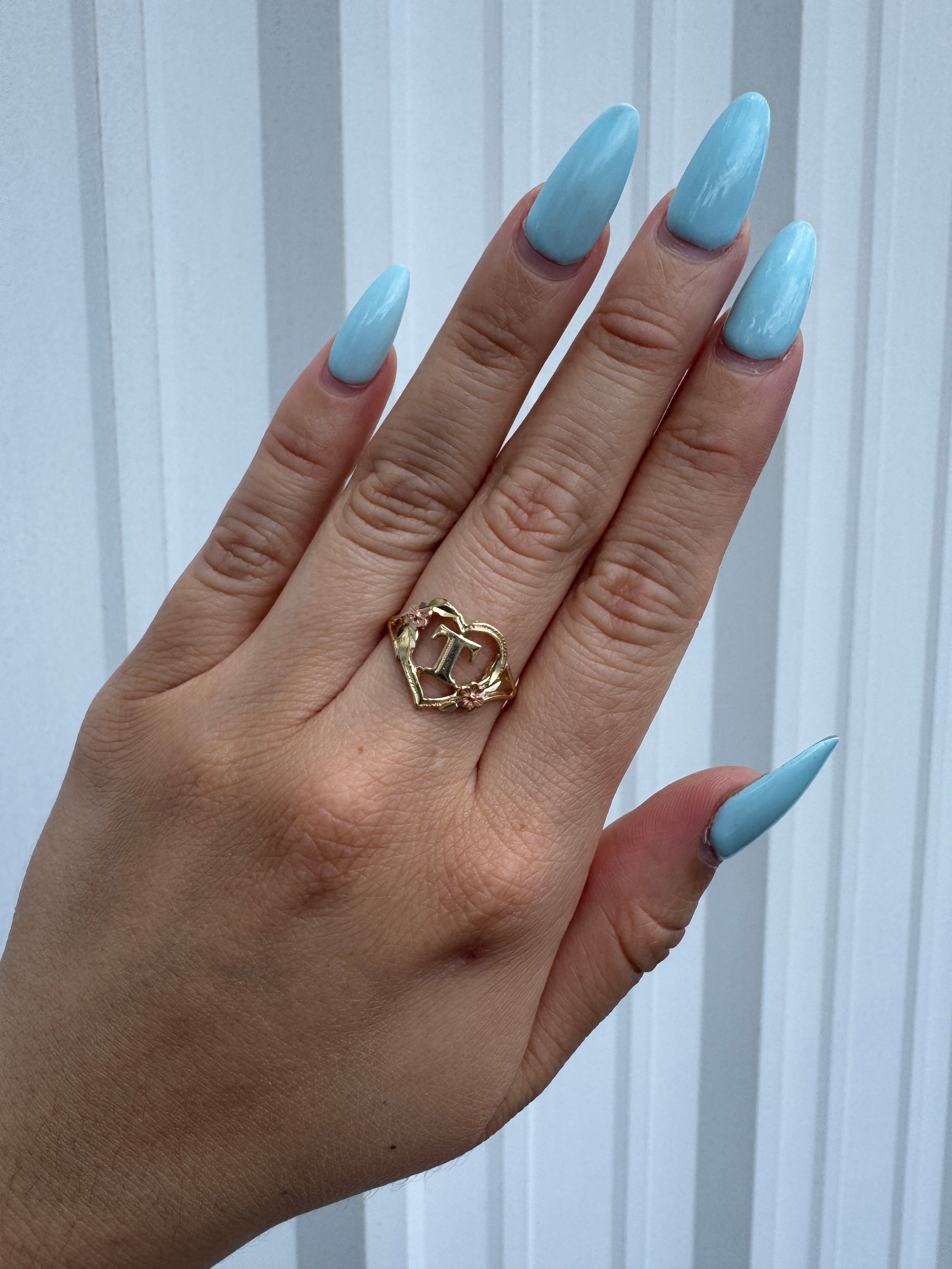 T Heart Ring Size 7.5 1134361