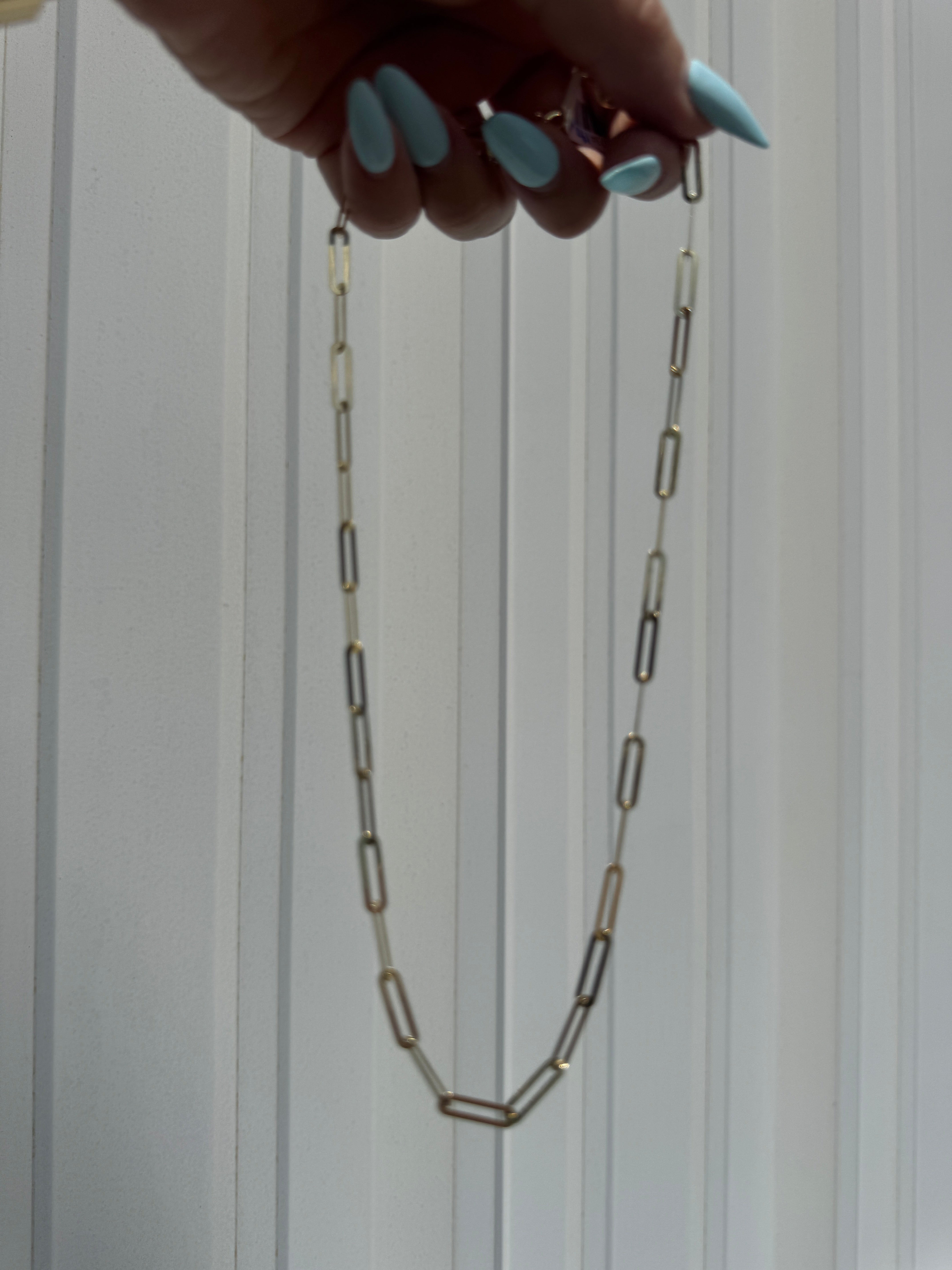 Golden Link Necklace 0719734-12
