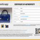 Authentic Hermès Kelly Sellier 25 in Bleu Electric with Gold Hardware 0251097