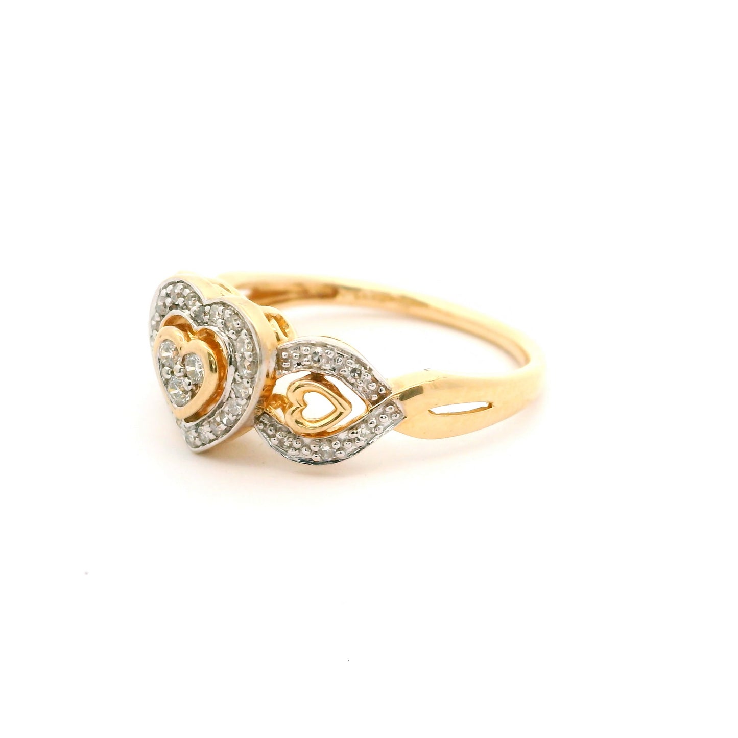 Locked In Hearts Ring Size 7 1503394