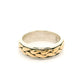 James Avery Braided Ring Size 6.5 0459401