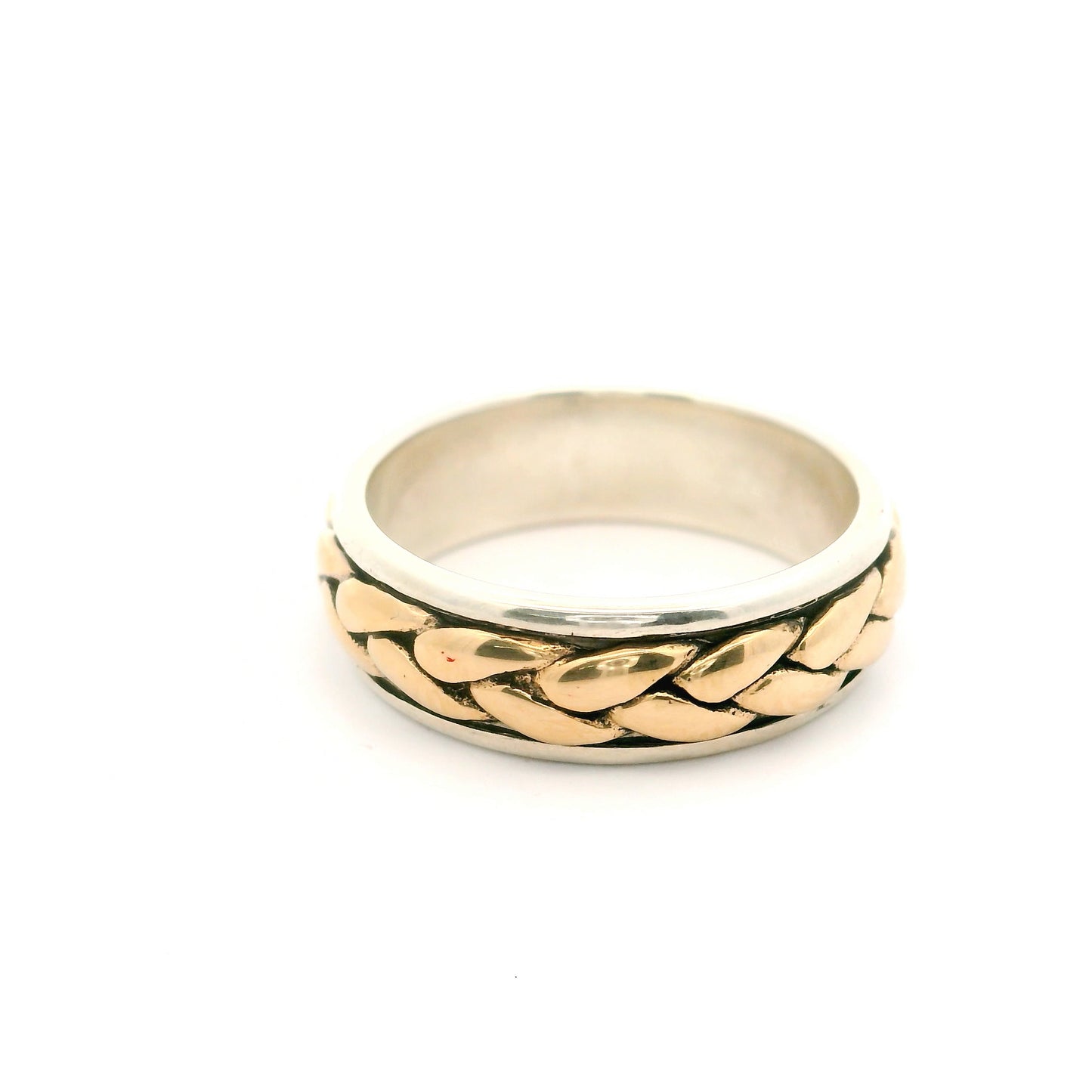 James Avery Braided Ring Size 6.5 0459401