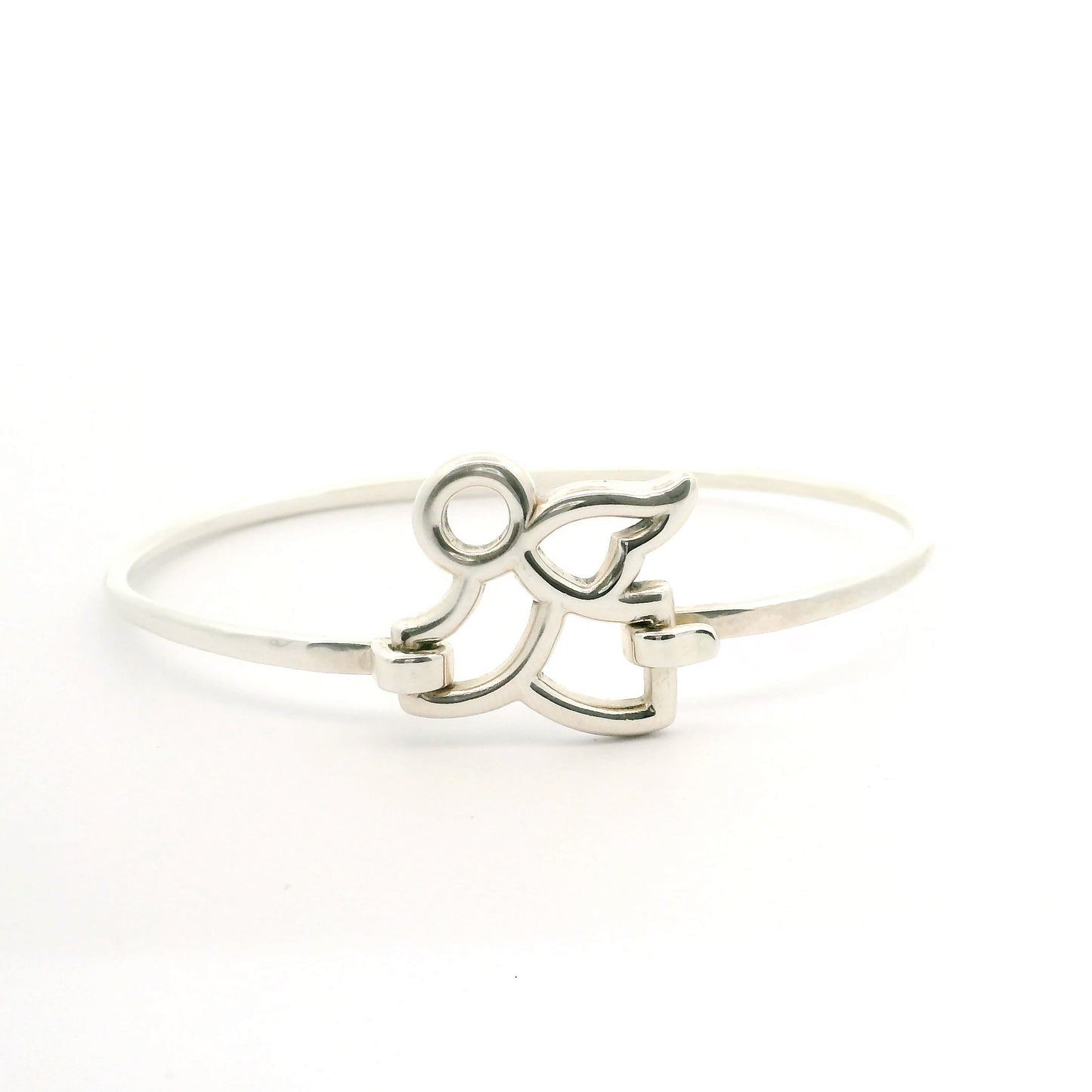 James Avery Angel Hook Bangle Bracelet 0459425
