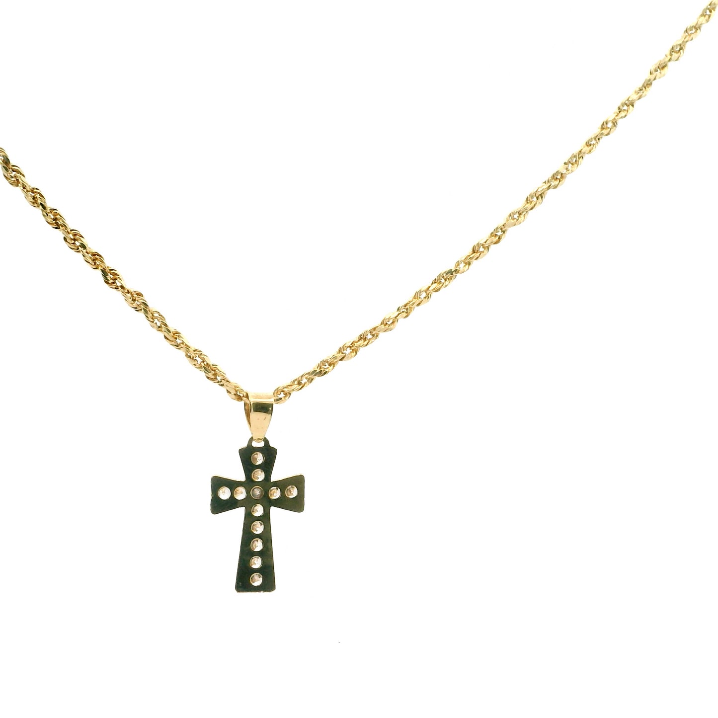 Faith & Fire Cross Necklace 1132675