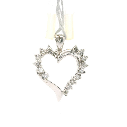 White Valentine Pendant 1409441