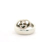 Authentic Gucci Interlocking G Heart Ring 4.5