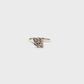 Dainty Titled Shield Ring Size 6.75 1400034