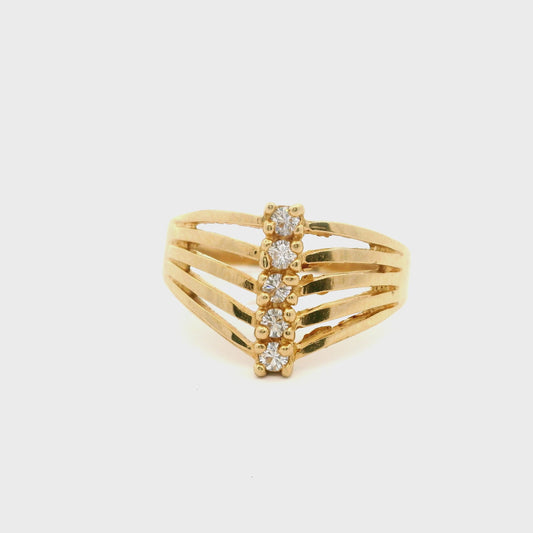 Sparkler Candle Ring Size 6.5 1132624