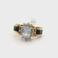 Blue Is the Vibe Ring Size 7 1411540