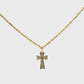 Faith & Fire Cross Necklace 1132675