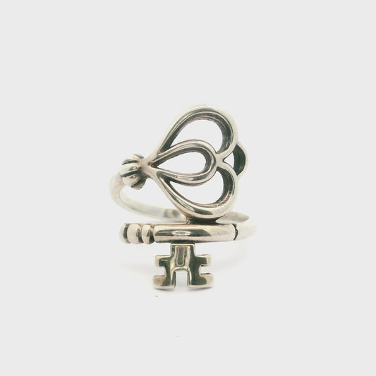 James Avery Key Ring Size 6 0456959