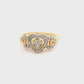 Locked In Hearts Ring Size 7 1503394