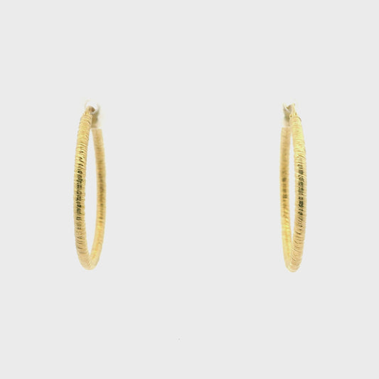 No Me Quiero Ir De Aqui Hoop Earrings 1132677