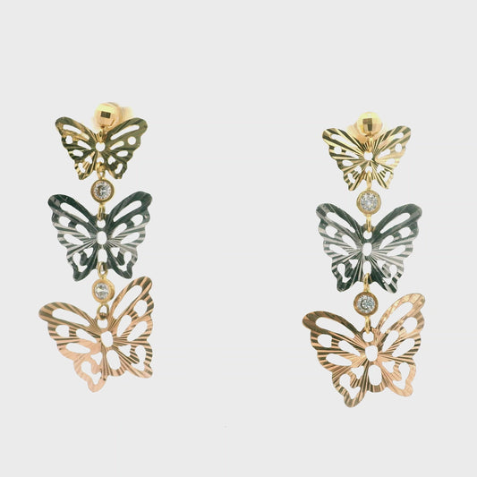 Mariposas En El Yunque Dangle Earrings 0528521